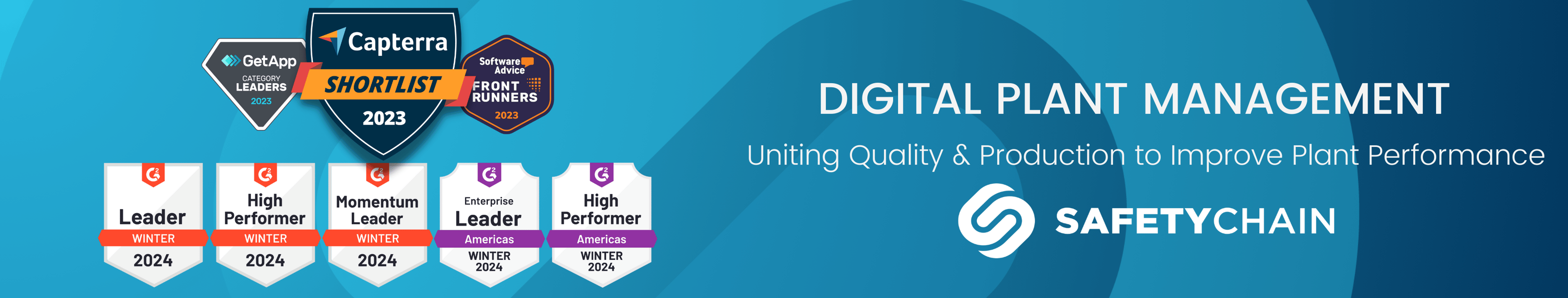 SafetyChain Recognized a Leader in Multiple 20232024 Industry Reports